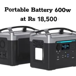 Portable battery 600w || Rs 18,500